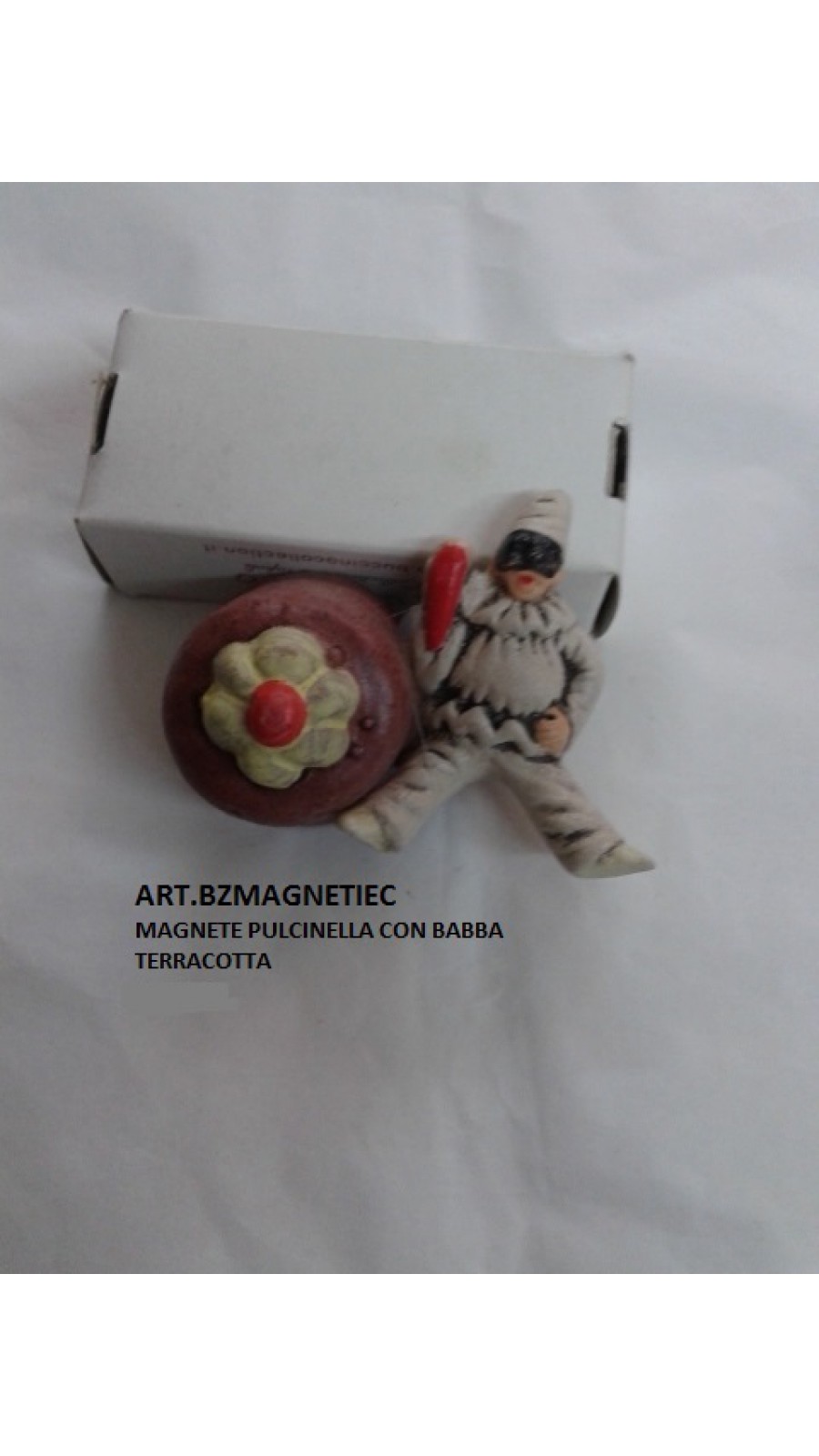 MAGNETE TERRACOTTA BABA'CON CREMA